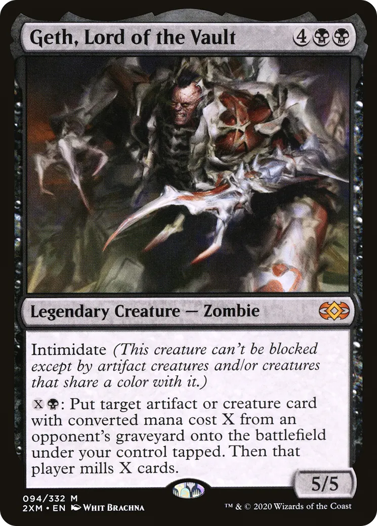 Geth, Lord of the Vault — Double Masters — Magic: The Gathering