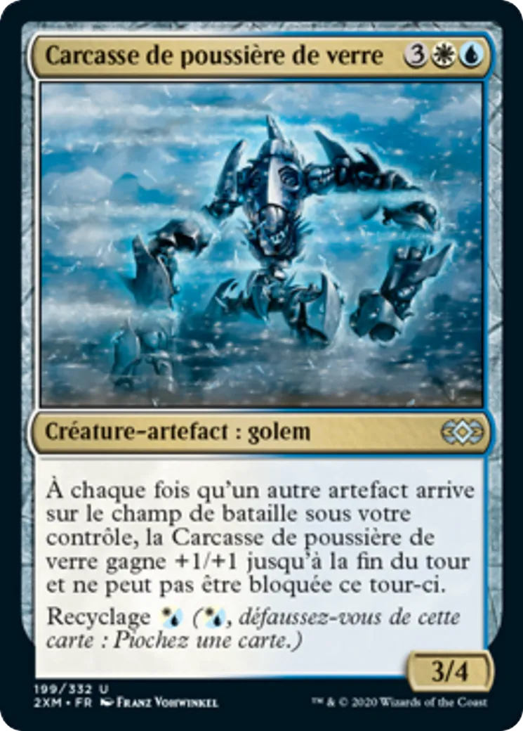 Carcasse de poussière de verre from Double Masters - Magic: The Gathering