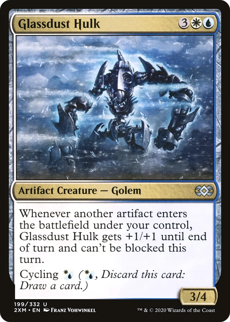 Glassdust Hulk — Double Masters — Magic: The Gathering