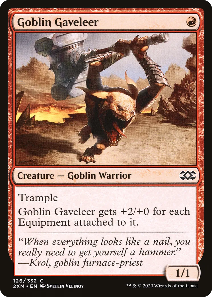 Goblin Gaveleer — Double Masters — Magic: The Gathering