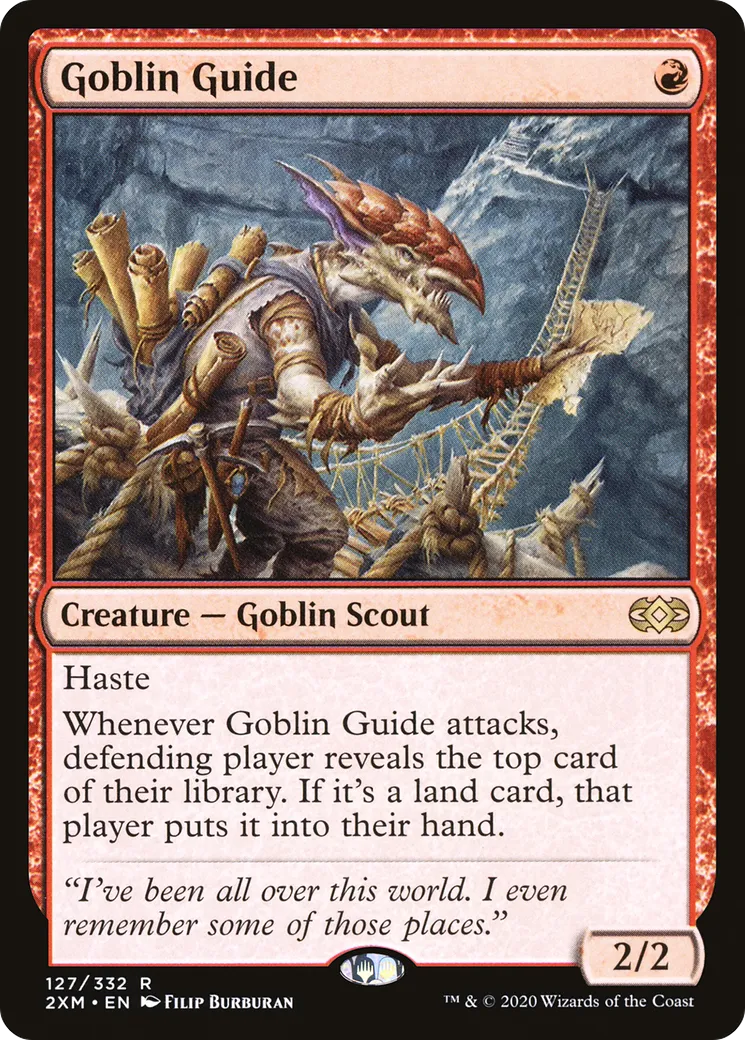 Goblin Guide — Double Masters — Magic: The Gathering
