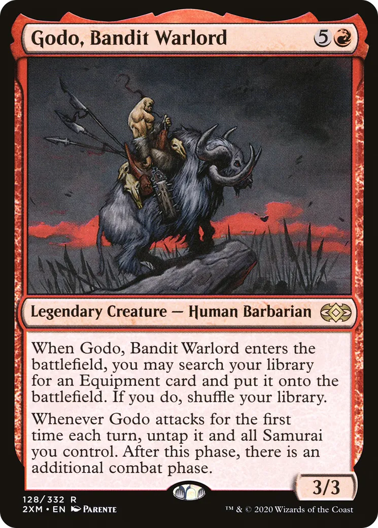Godo, Bandit Warlord — Double Masters — Magic: The Gathering