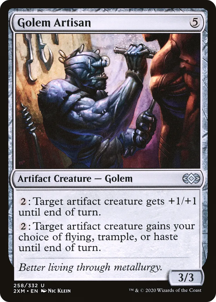 Golem Artisan — Double Masters — Magic: The Gathering