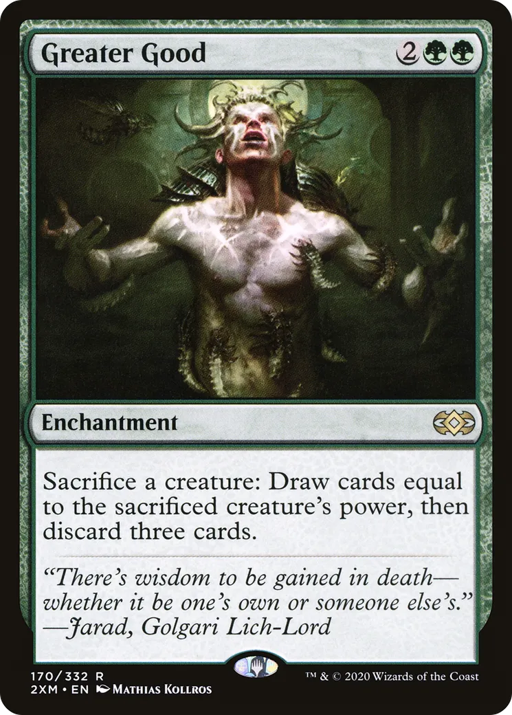Greater Good — Double Masters — Magic: The Gathering
