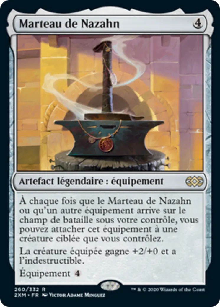 Marteau de Nazahn — Double Masters — Magic: The Gathering