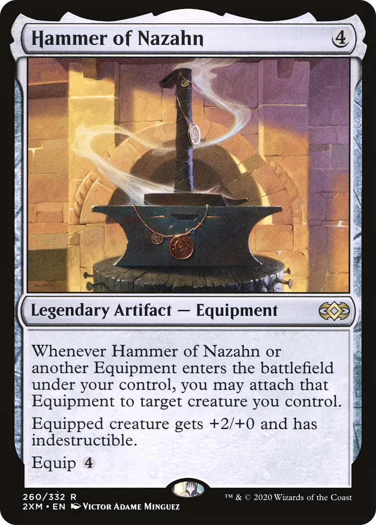 Hammer of Nazahn — Double Masters — Magic: The Gathering