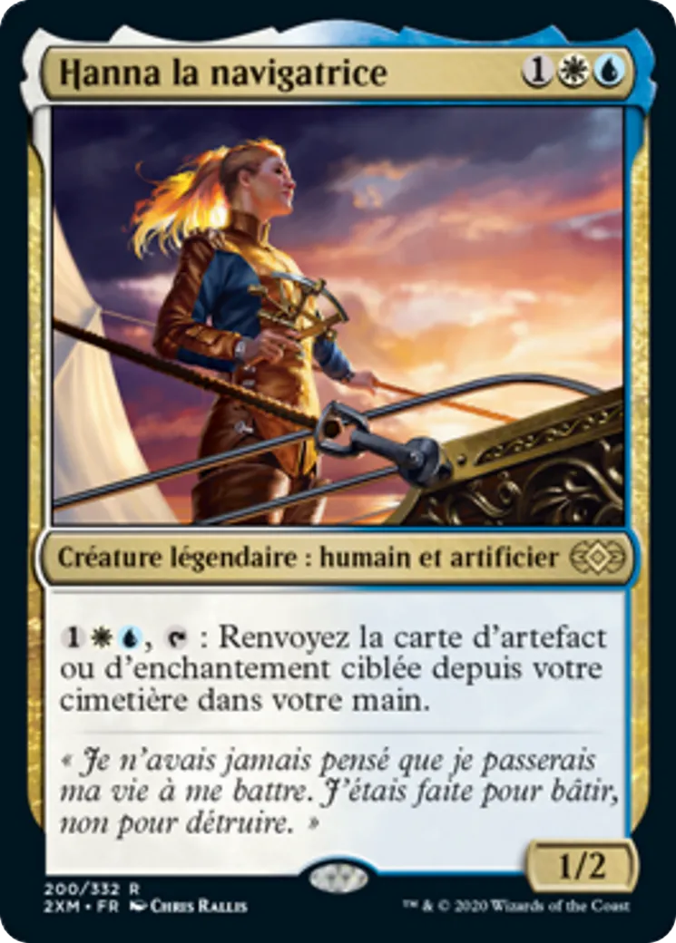 Hanna la navigatrice — Double Masters — Magic: The Gathering