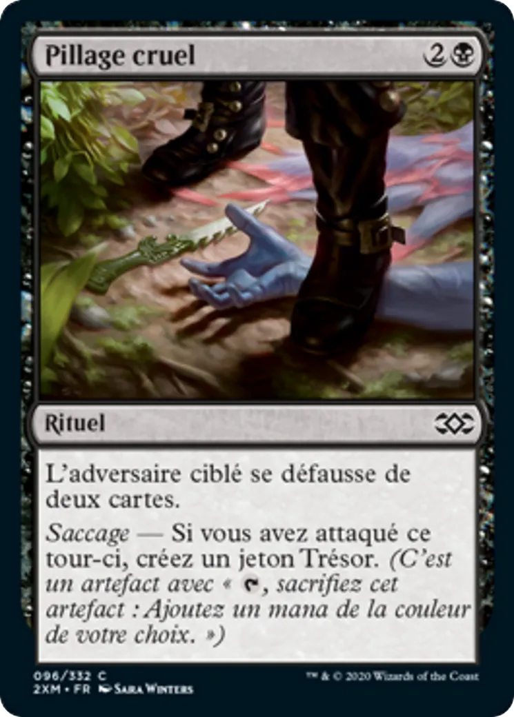 Pillage cruel from Double Masters - Magic: The Gathering