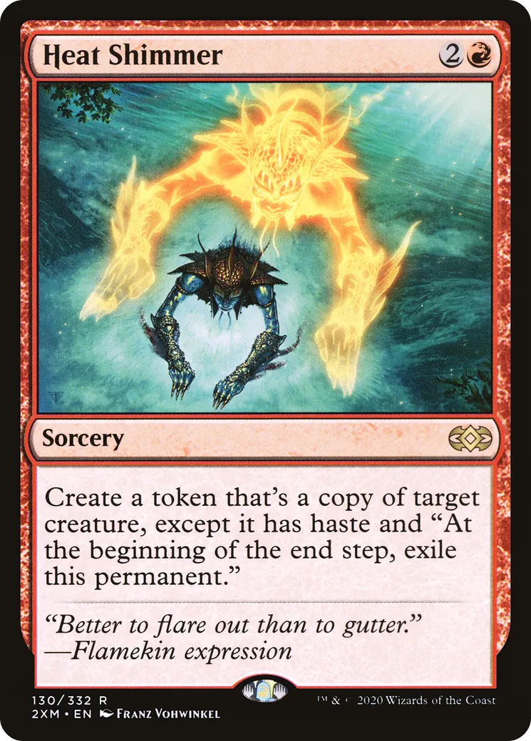 Heat Shimmer — Double Masters — Magic: The Gathering