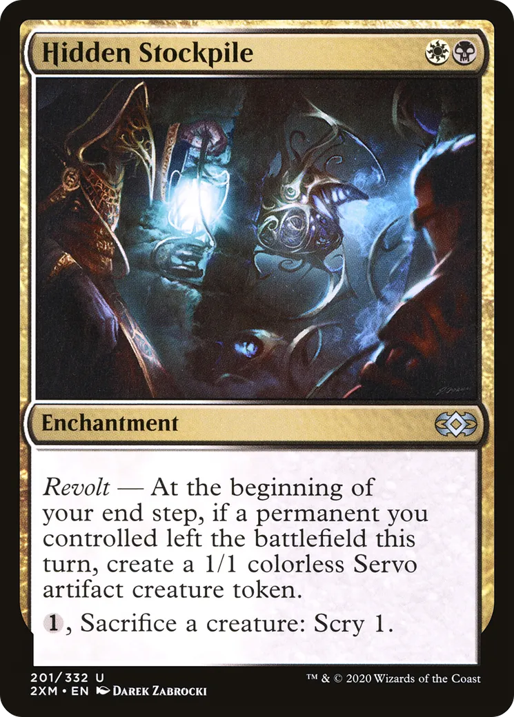 Hidden Stockpile — Double Masters — Magic: The Gathering