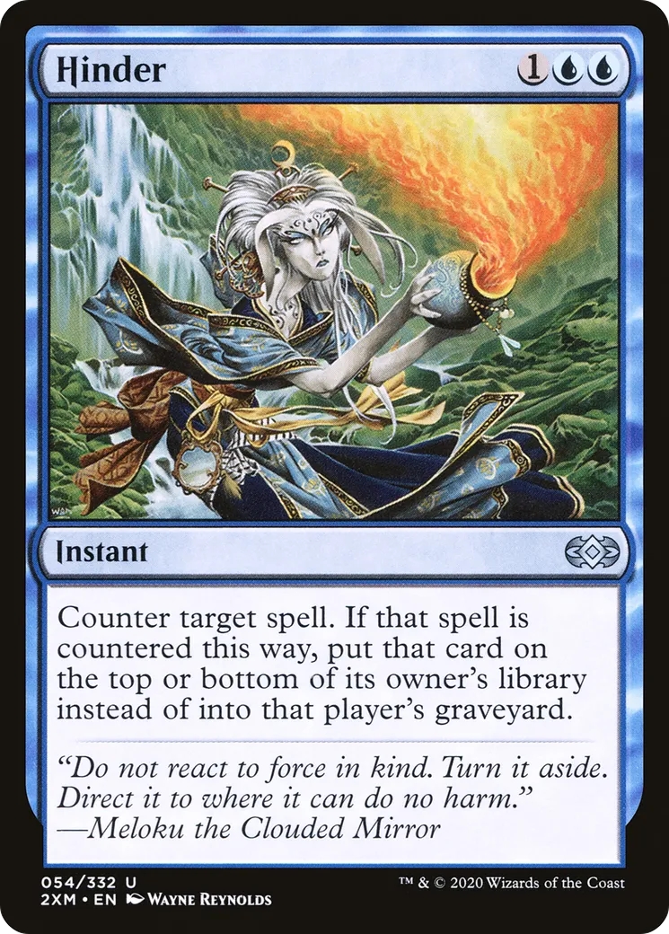 Hinder from Double Masters - Magic: The Gathering