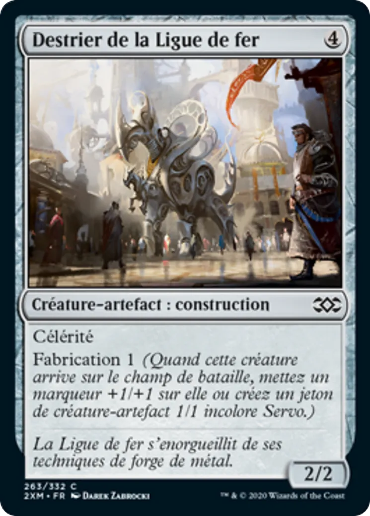 Destrier de la Ligue de fer from Double Masters - Magic: The Gathering