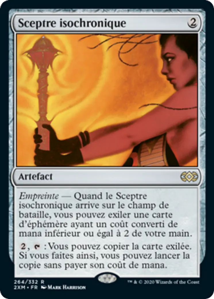 Sceptre isochronique — Double Masters — Magic: The Gathering