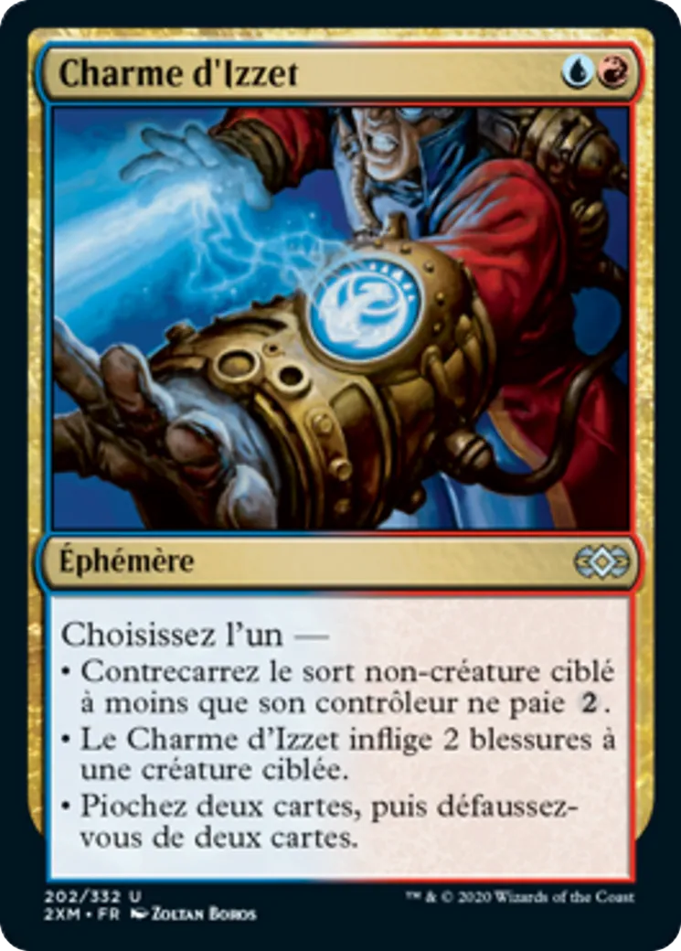 Charme d'Izzet — Double Masters — Magic: The Gathering