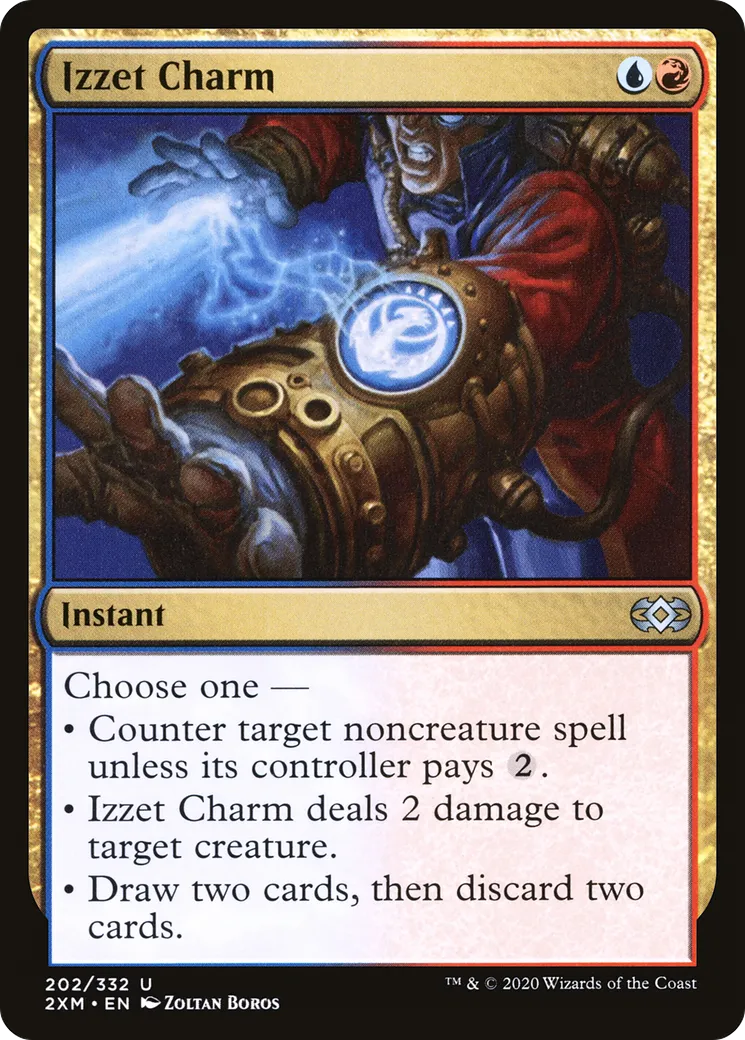 Izzet Charm — Double Masters — Magic: The Gathering