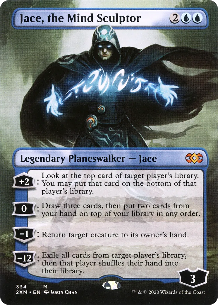 Jace, the Mind Sculptor — Double Masters — Magic: The Gathering
