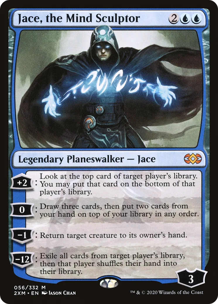 Jace, the Mind Sculptor — Double Masters — Magic: The Gathering