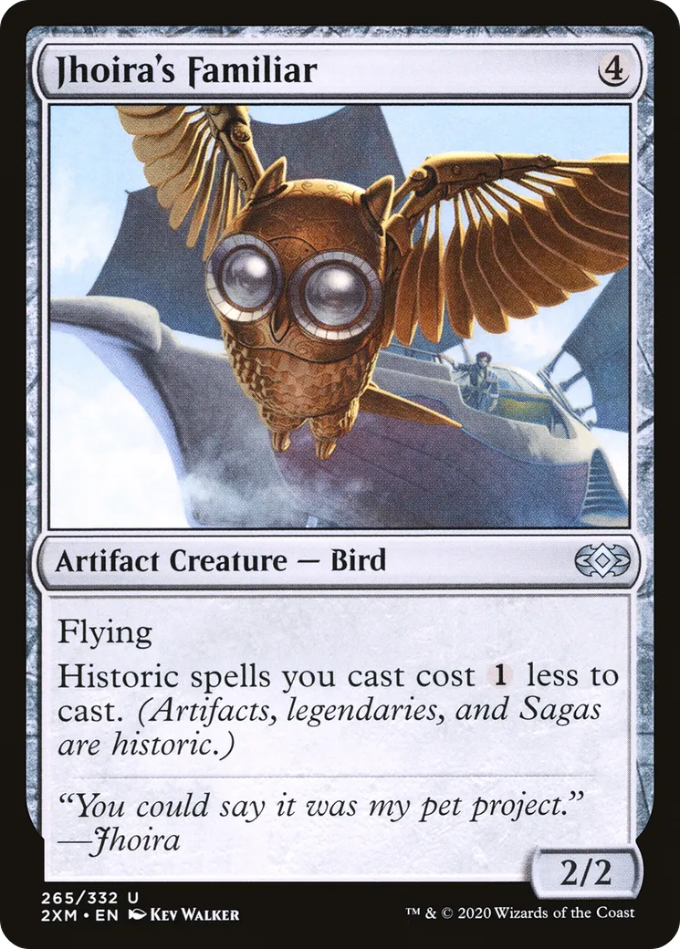 Jhoira's Familiar — Double Masters — Magic: The Gathering