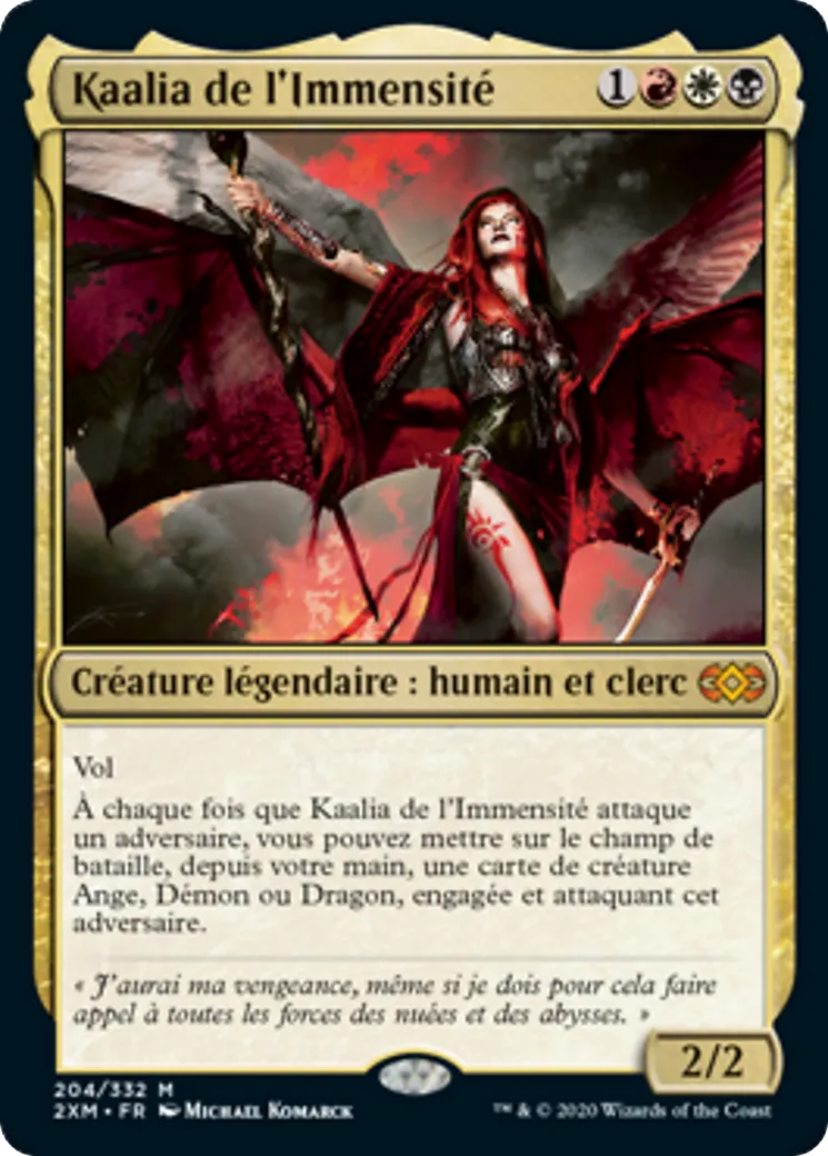 Kaalia de l'Immensité — Double Masters — Magic: The Gathering
