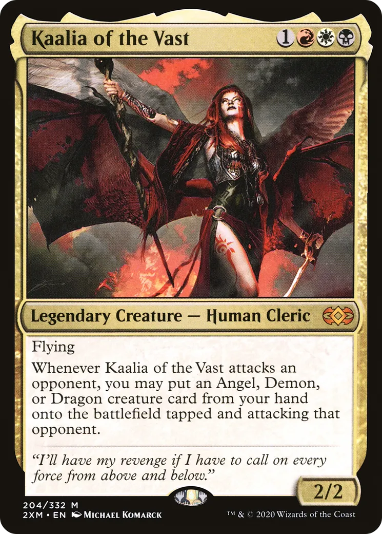 Kaalia of the Vast — Double Masters — Magic: The Gathering