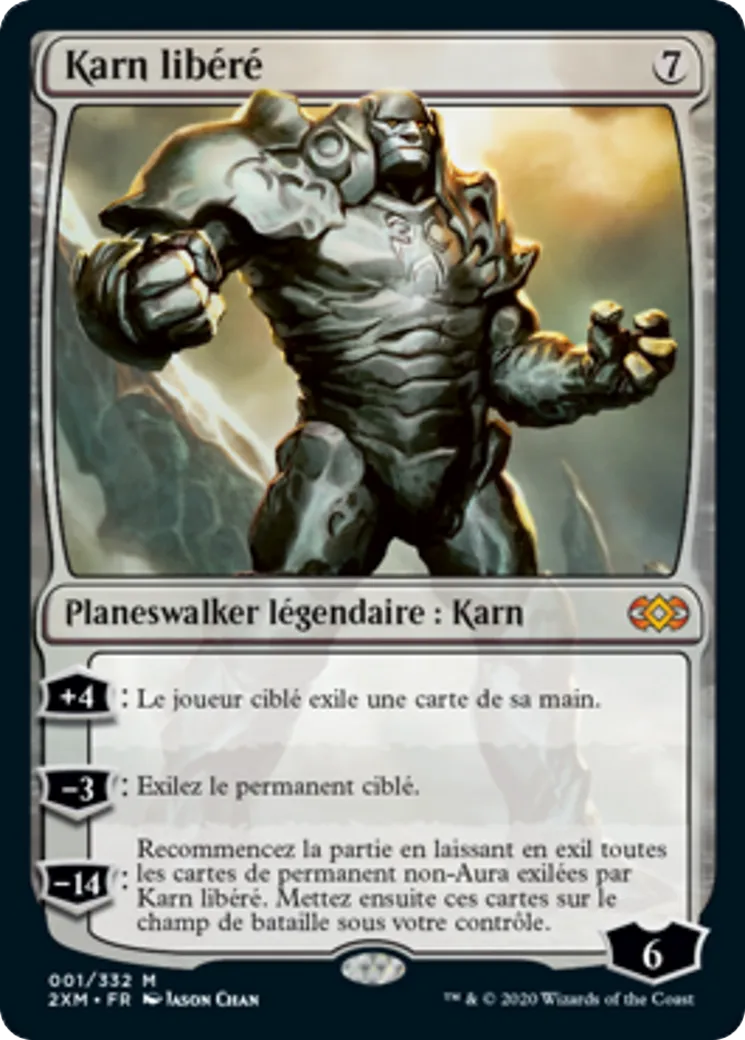 Karn libéré from Double Masters - Magic: The Gathering