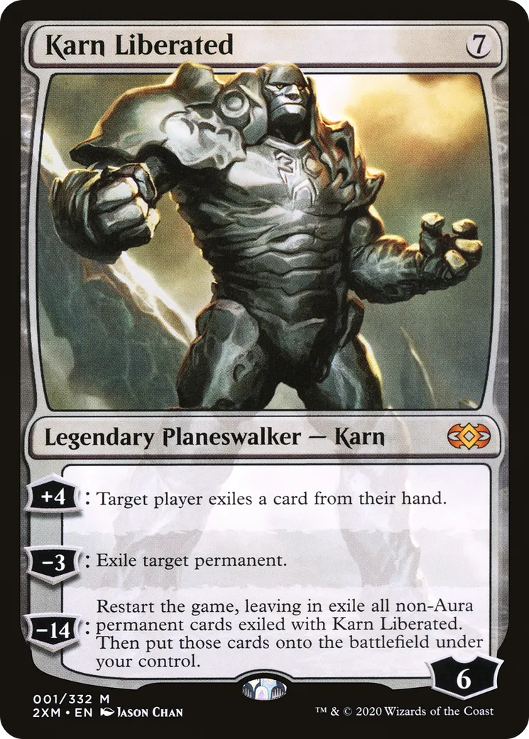 Karn Liberated — Double Masters — Magic: The Gathering