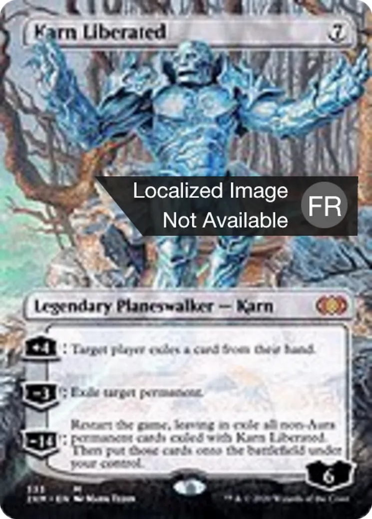 Karn libéré — Double Masters — Magic: The Gathering