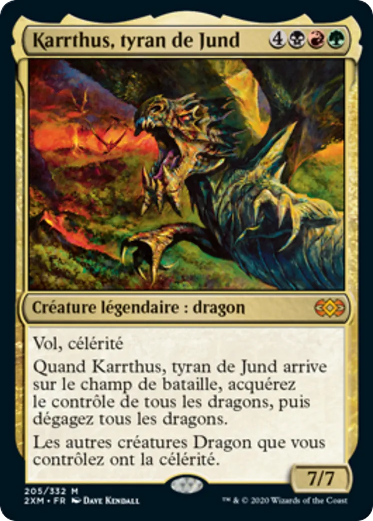 Karrthus, tyran de Jund — Double Masters — Magic: The Gathering