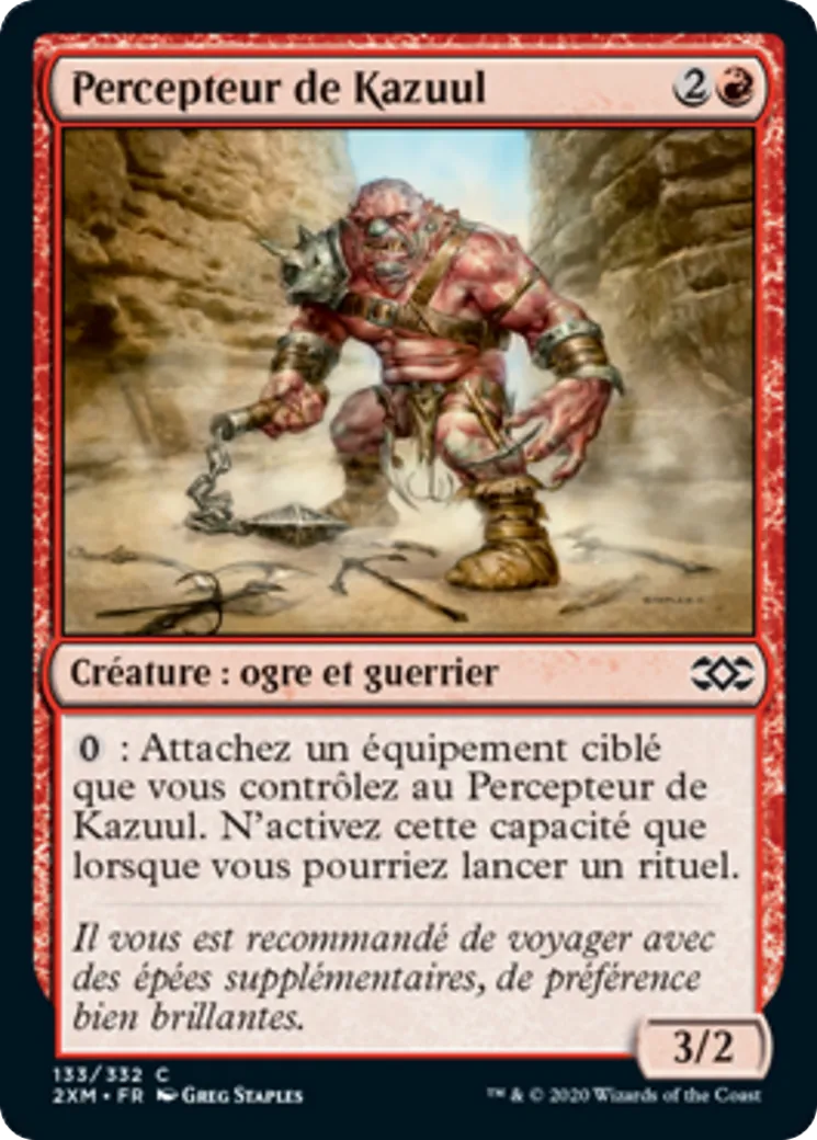 Percepteur de Kazuul — Double Masters — Magic: The Gathering