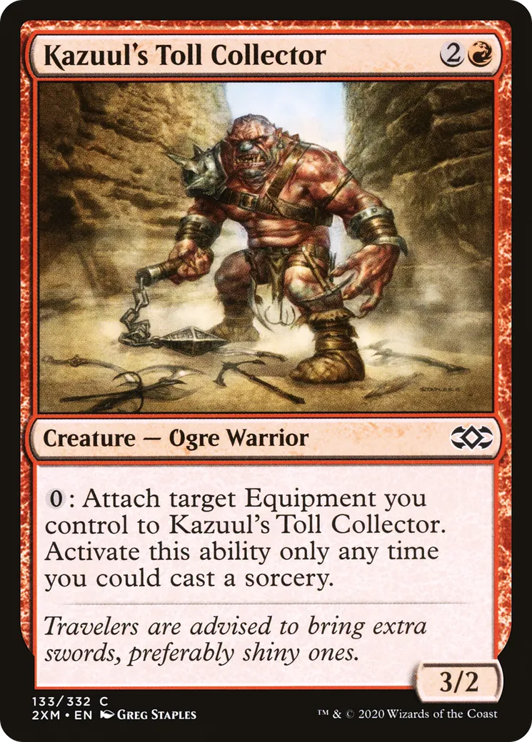 Kazuul's Toll Collector — Double Masters — Magic: The Gathering