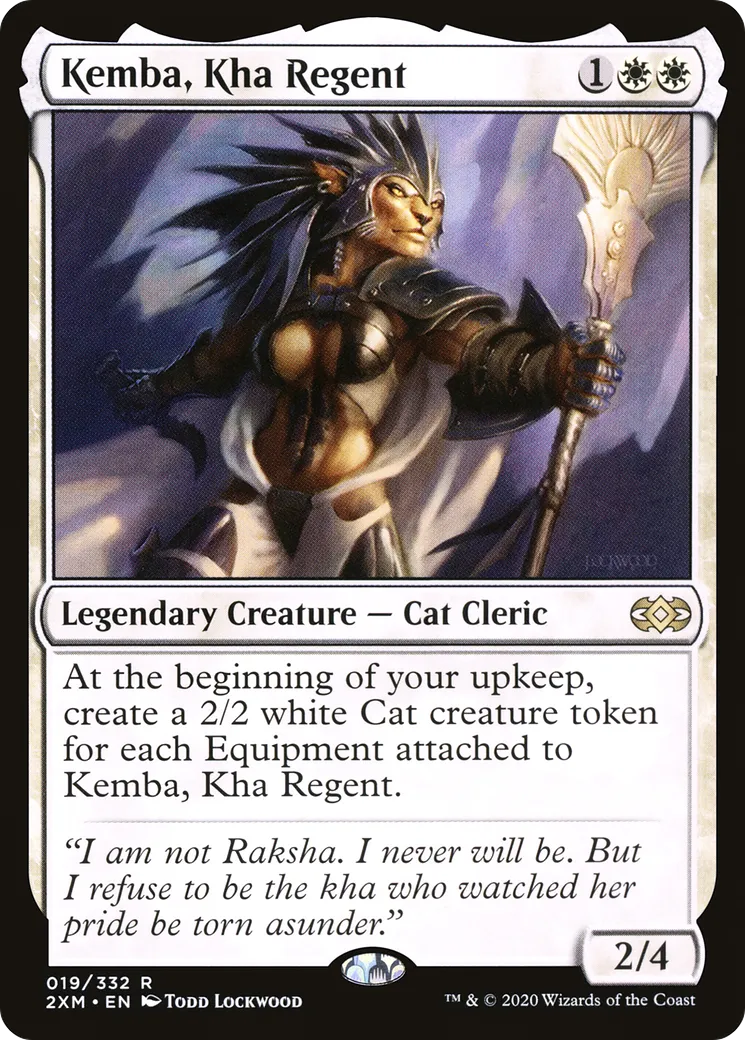 Kemba, Kha Regent — Double Masters — Magic: The Gathering
