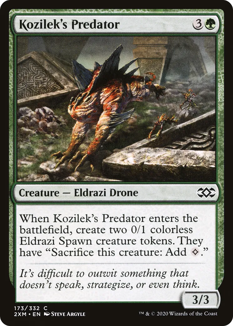 Prédateur de Kozilek — Double Masters — Magic: The Gathering