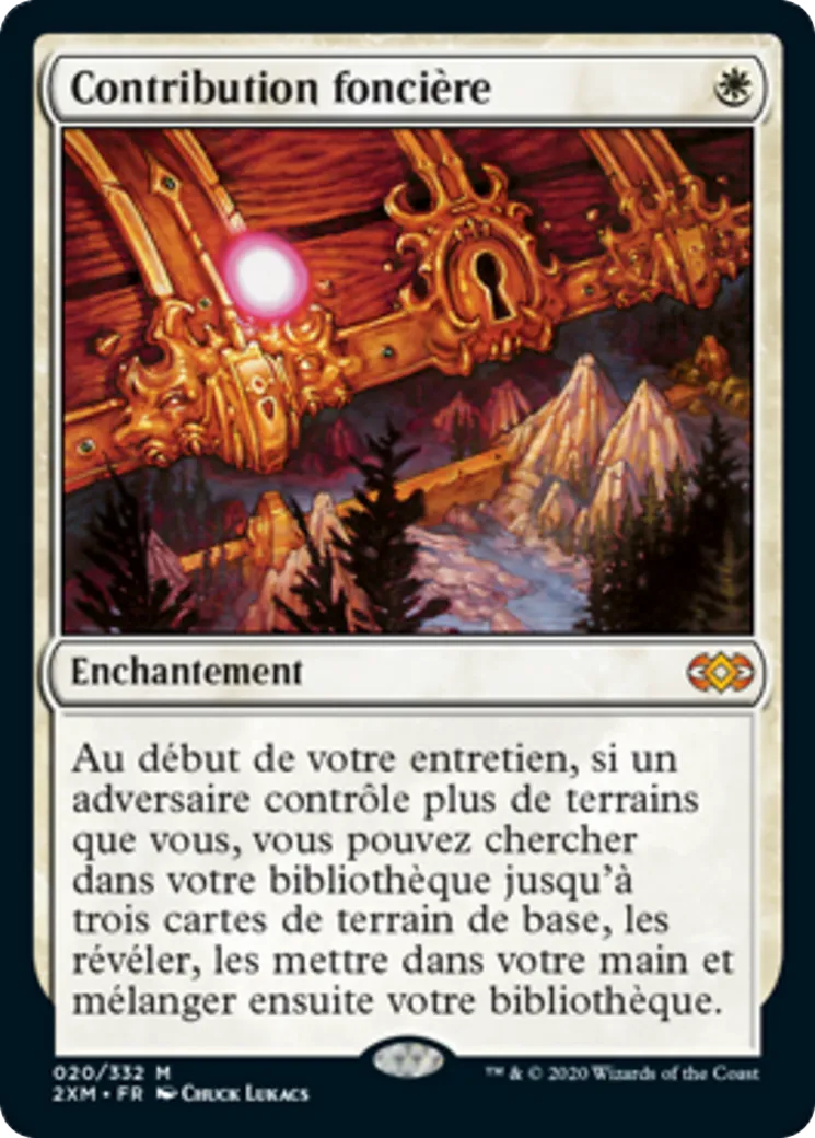 Contribution foncière — Double Masters — Magic: The Gathering
