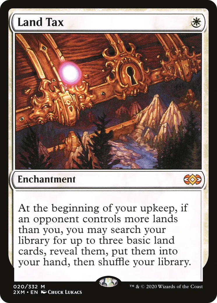Land Tax — Double Masters — Magic: The Gathering
