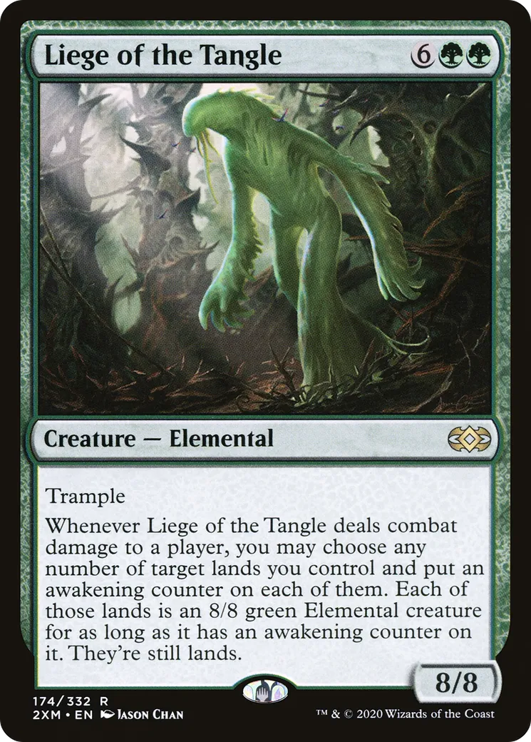 Liege of the Tangle — Double Masters — Magic: The Gathering