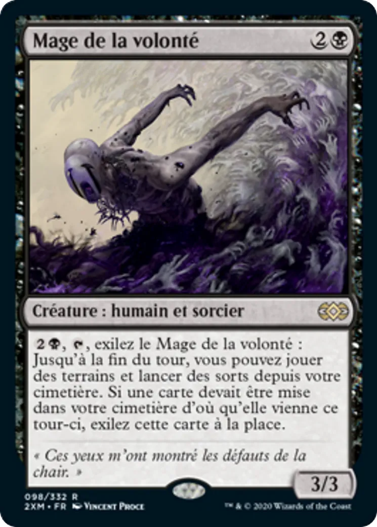 Mage de la volonté — Double Masters — Magic: The Gathering