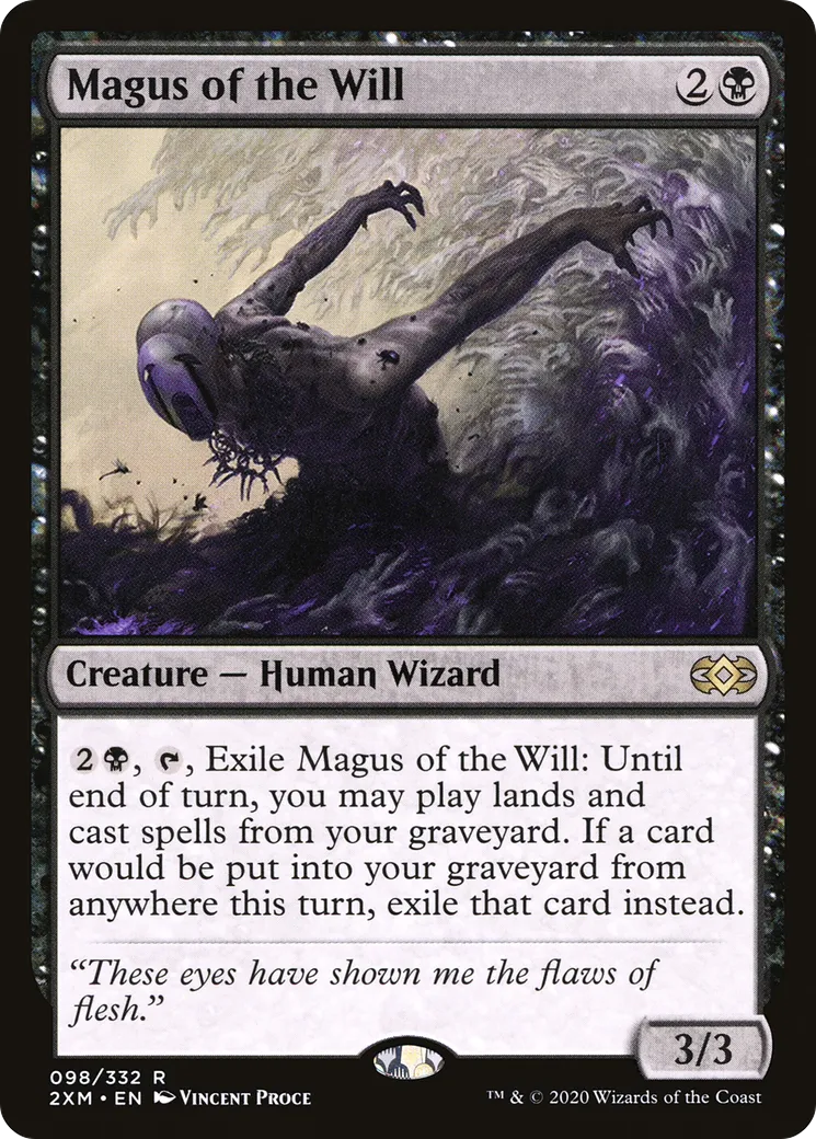 Magus of the Will — Double Masters — Magic: The Gathering