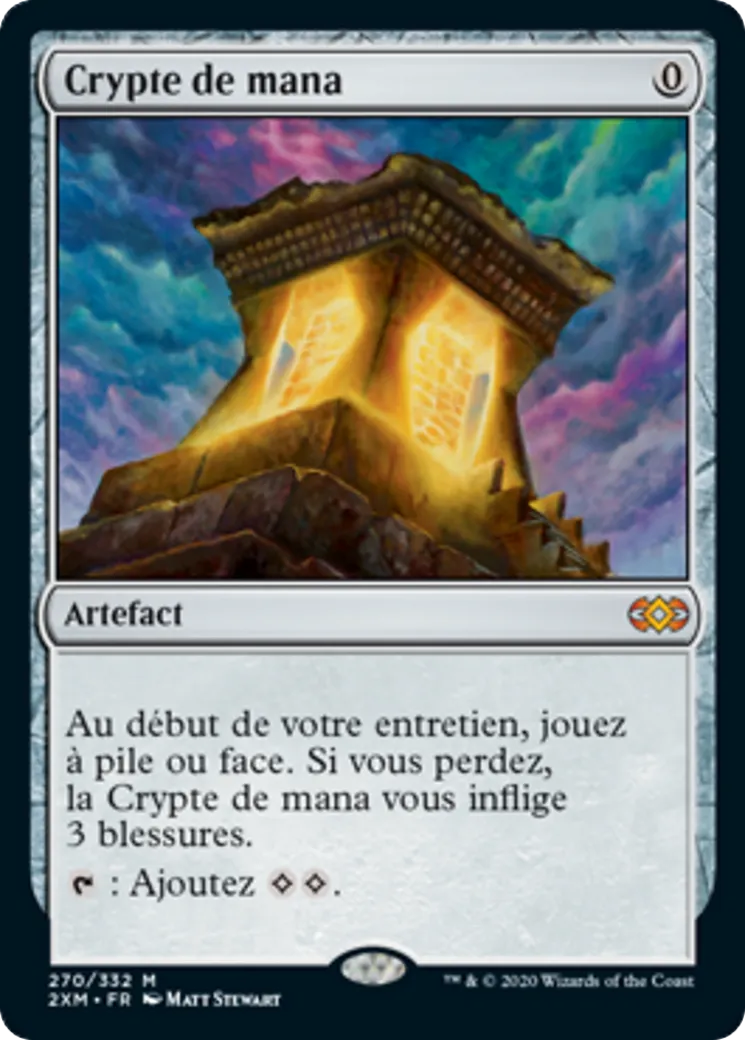 Crypte de mana — Double Masters — Magic: The Gathering