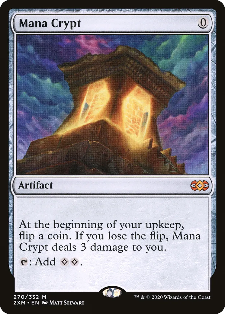 Mana Crypt — Double Masters — Magic: The Gathering