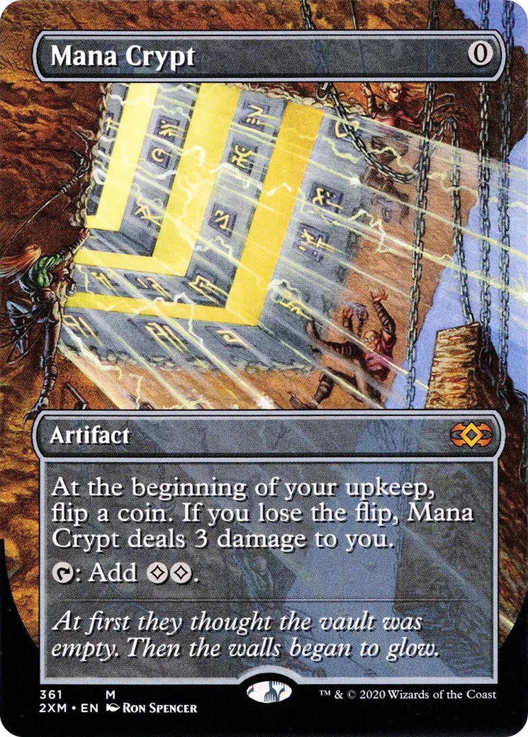 Mana Crypt from Double Masters - Magic: The Gathering
