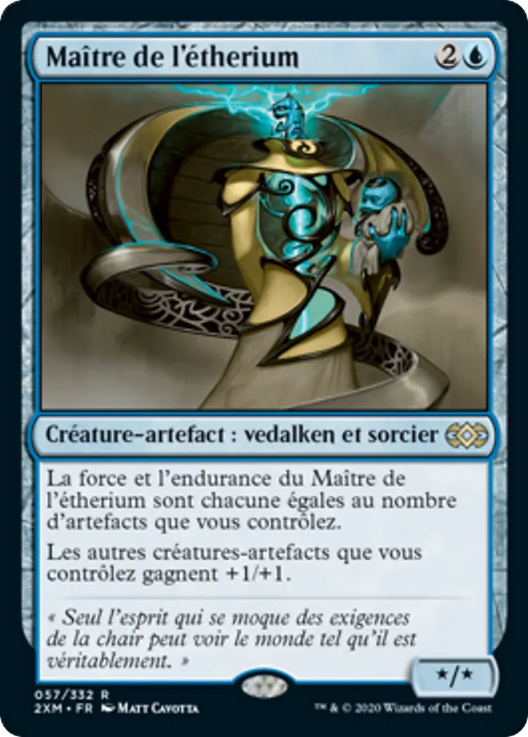 Maître de l'étherium — Double Masters — Magic: The Gathering