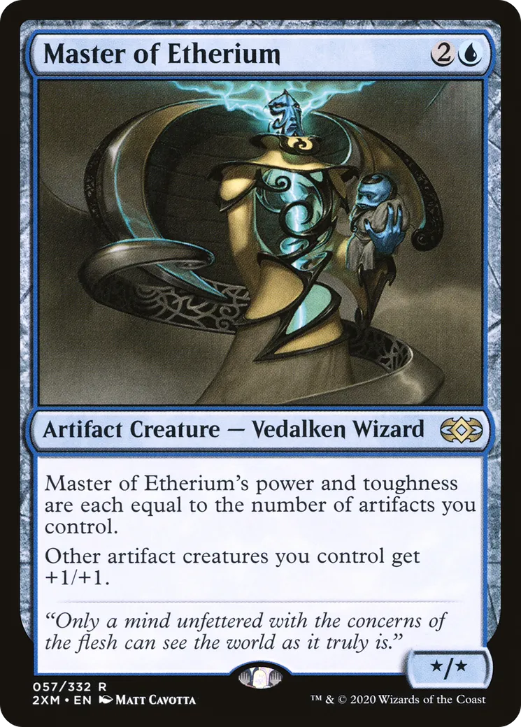 Master of Etherium — Double Masters — Magic: The Gathering
