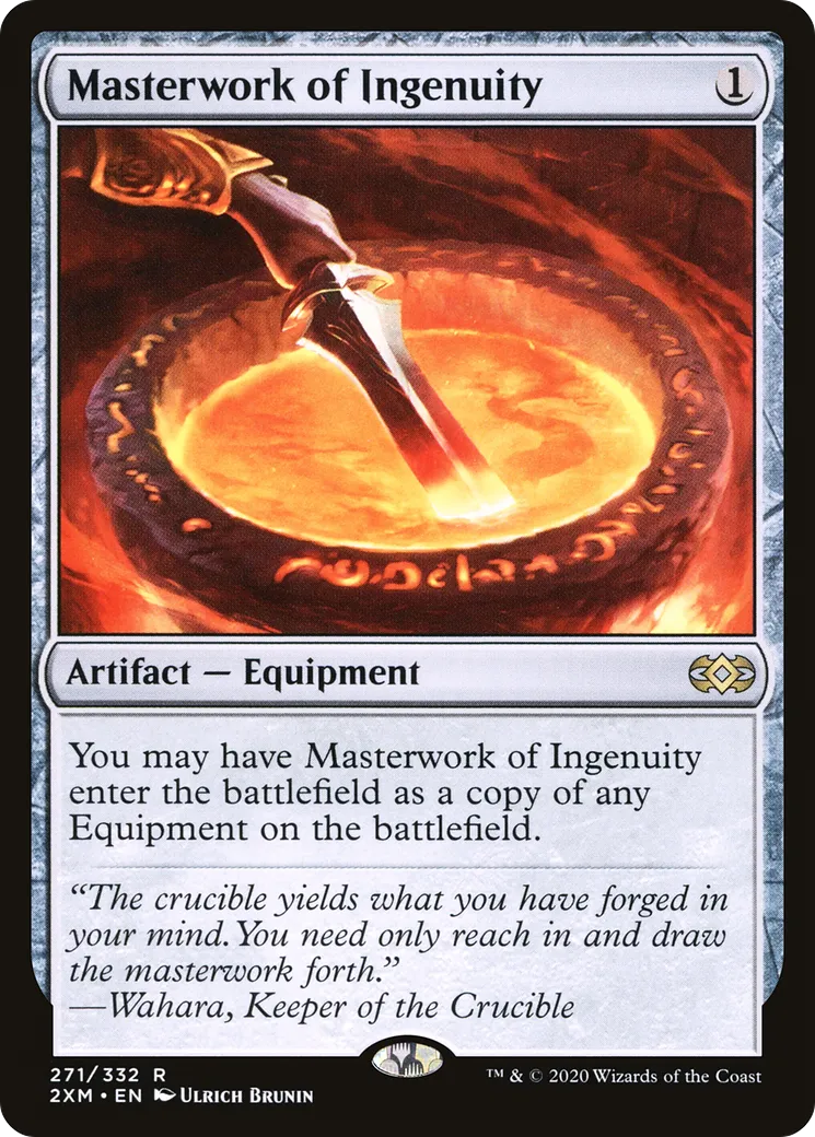 Masterwork of Ingenuity — Double Masters — Magic: The Gathering