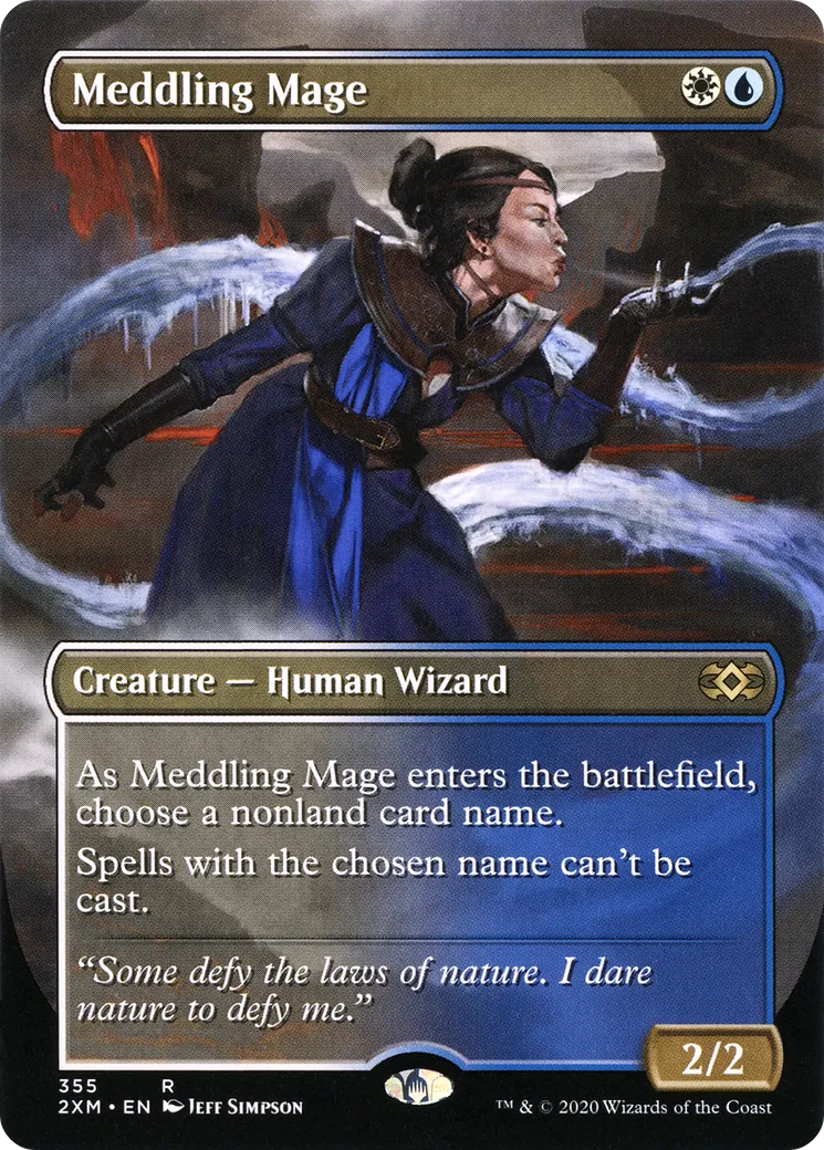 Ingérence du mage — Double Masters — Magic: The Gathering