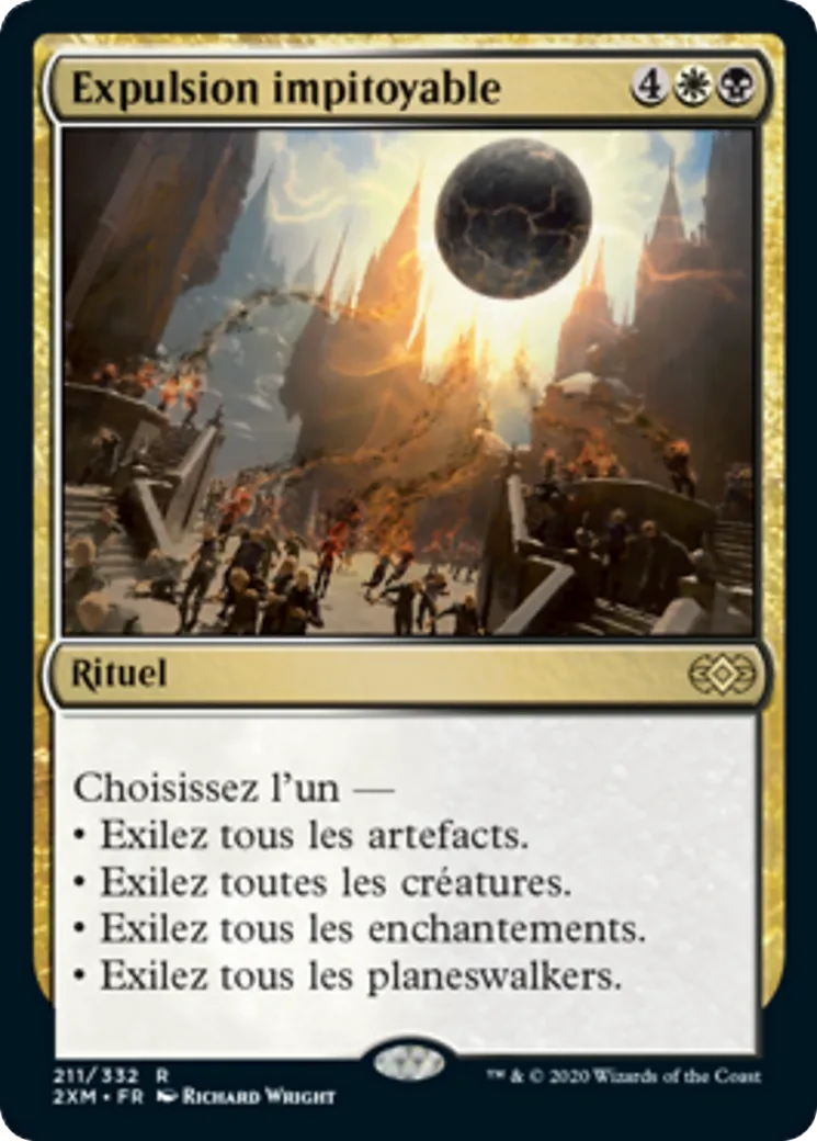 Expulsion impitoyable — Double Masters — Magic: The Gathering