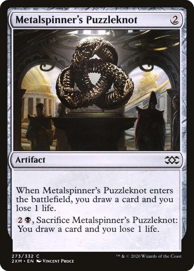 Metalspinner's Puzzleknot — Double Masters — Magic: The Gathering