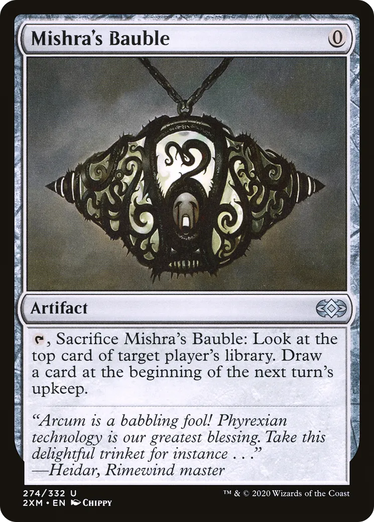 Mishra's Bauble — Double Masters — Magic: The Gathering