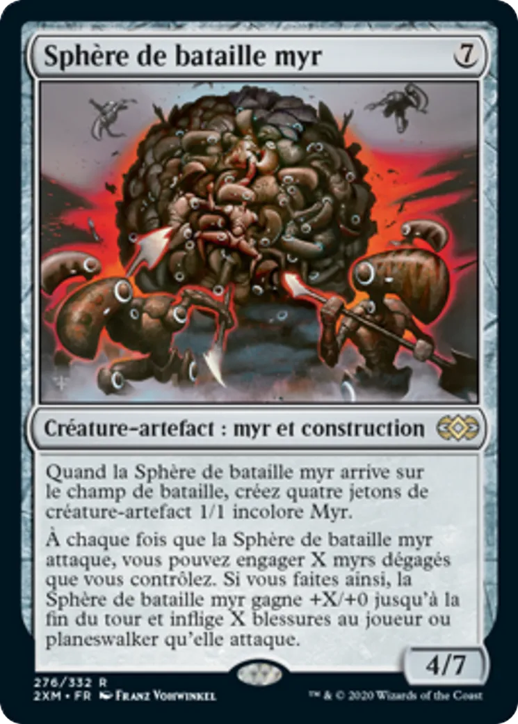 Sphère de bataille myr — Double Masters — Magic: The Gathering