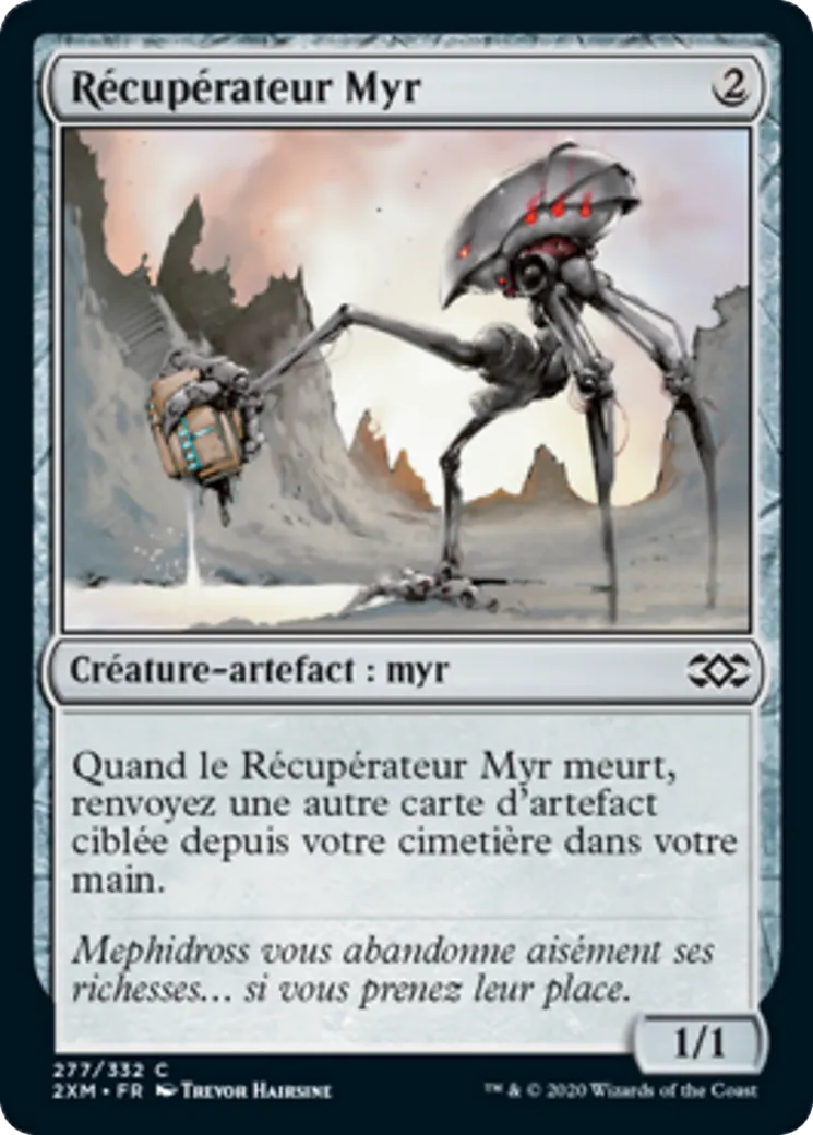 Récupérateur myr from Double Masters - Magic: The Gathering