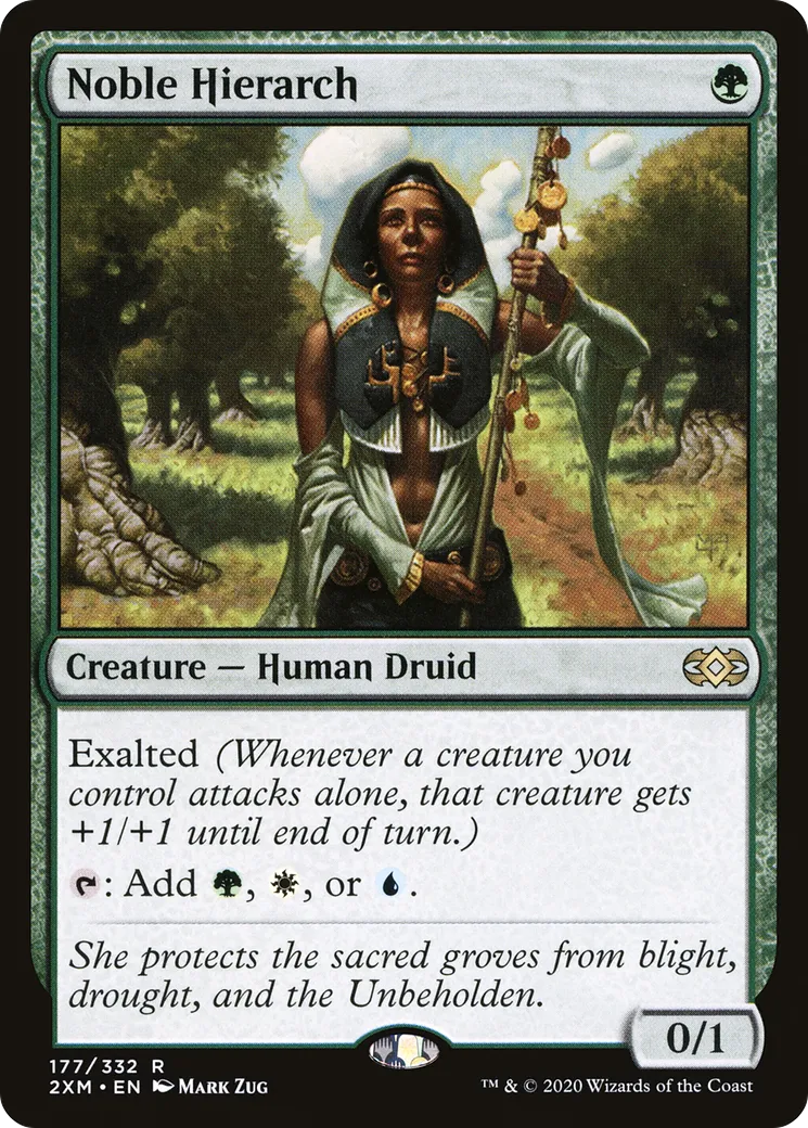 Noble Hierarch — Double Masters — Magic: The Gathering